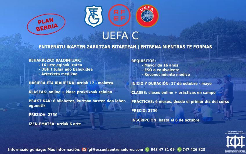 Nuevo curso UEFA C