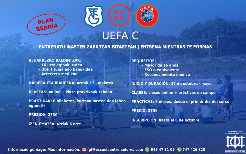 UEFA C kurtso berria